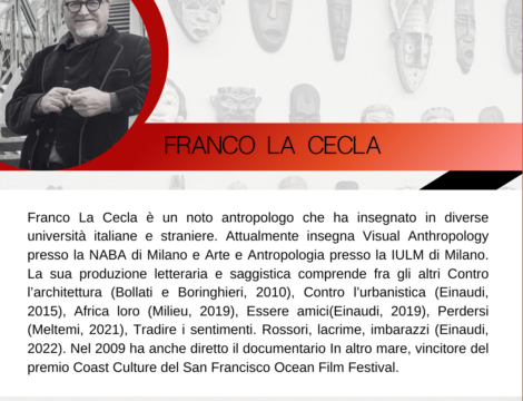 25 MAGGIO COMPASSIONE – FRANCO LA CECLA